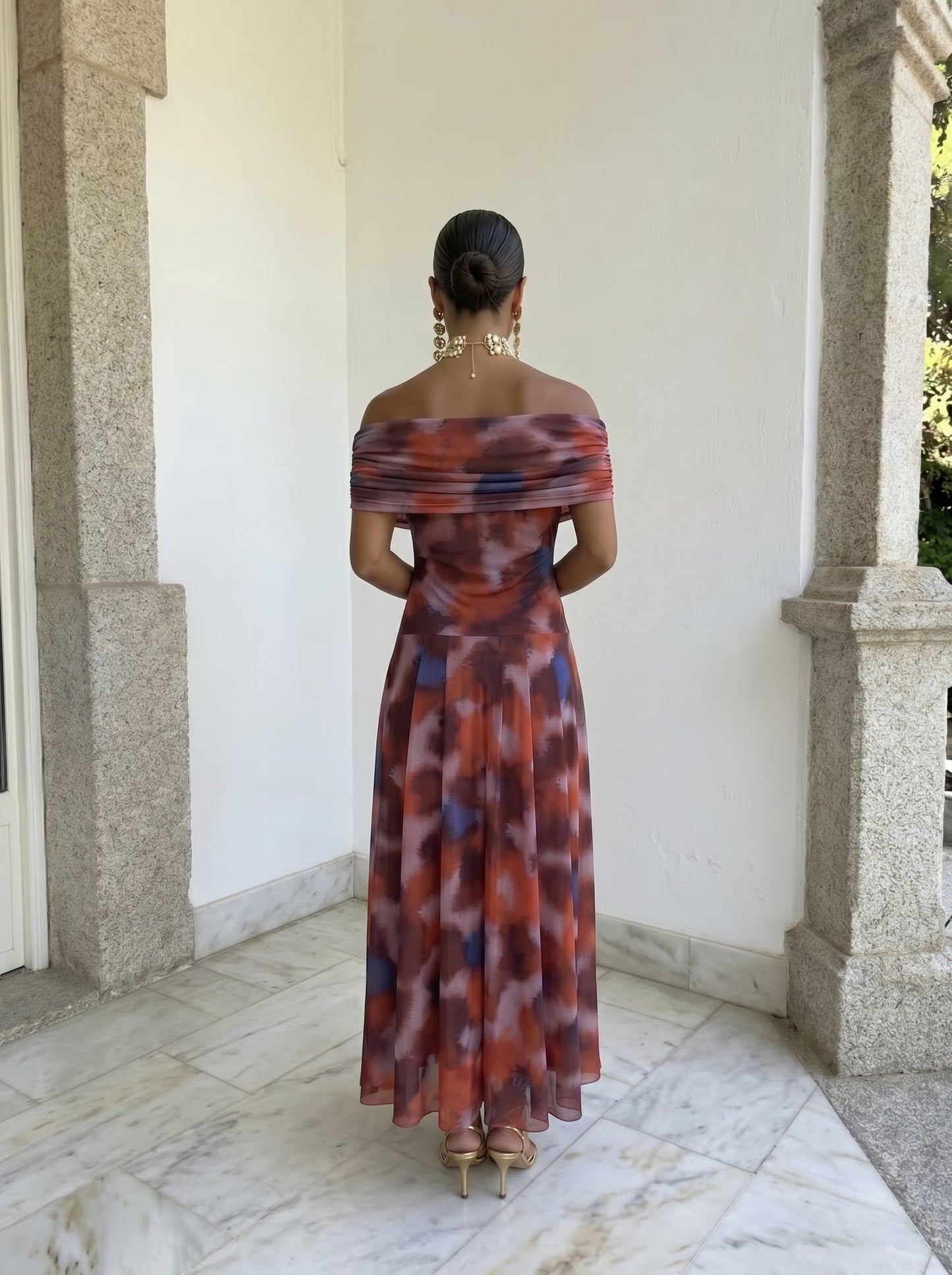 Toledo impreso en rojo