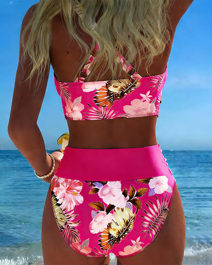 Jolina | Bikini de Contraste Floral