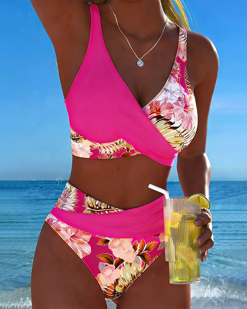Jolina | Bikini de Contraste Floral