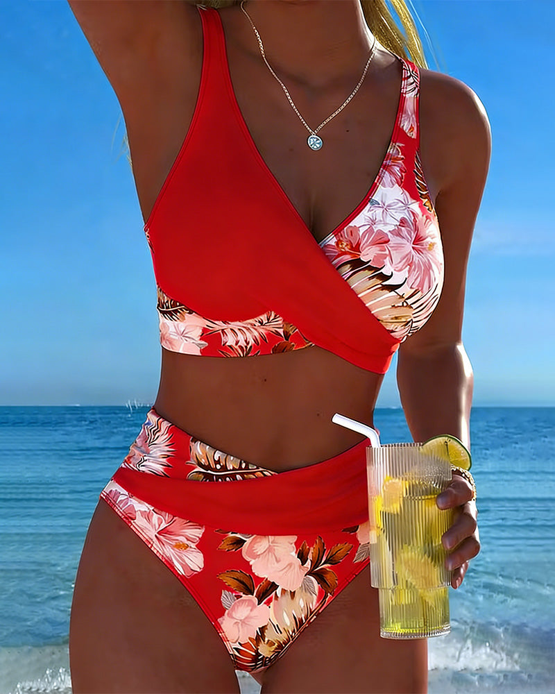 Jolina | Bikini de Contraste Floral