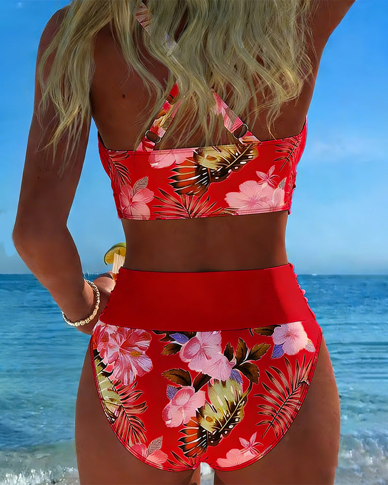 Jolina | Bikini de Contraste Floral