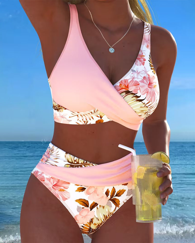 Jolina | Bikini de Contraste Floral