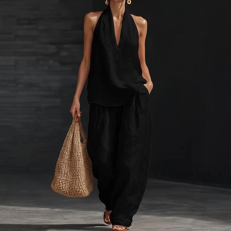 Ainhoa - Conjunto sofisticado de dos piezas