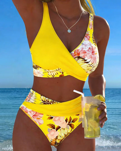 Jolina | Bikini de Contraste Floral