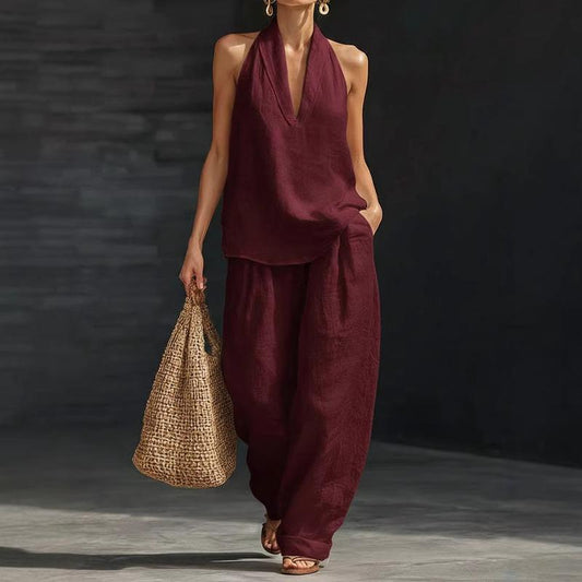 Ainhoa - Conjunto sofisticado de dos piezas