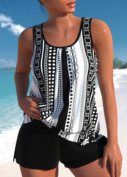 Helena | Conjunto de Tankini Floral Elegante para Mujeres