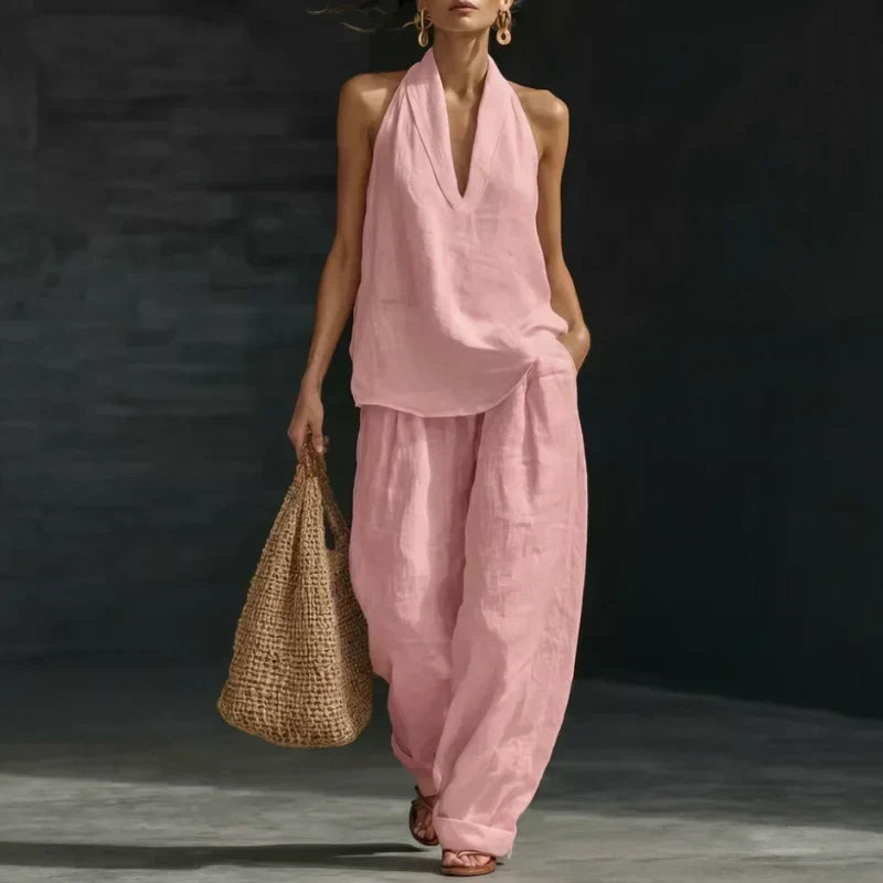 Ainhoa - Conjunto sofisticado de dos piezas