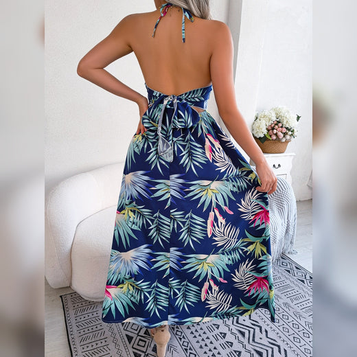 Vestido Tropical Velara — Maxi Floral Verano